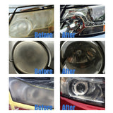 100ml Auto Headlight Repair Coating Agent Yellowing Scratches Refurbishment Brightening Cleaning Kit for Car Care