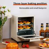 Large Capacity Electric Air Fryer - 12L, 360° Baking Convection Oven, Oil-Free for Household Kitchen