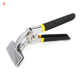 Multifunctional Seaming Pliers Sheet Metal Seamer Pliers Wide Head Bending Pliers Welding Clip Pliers Sheet Metal Bending Pliers