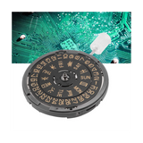 NH36 3.8 Crown Position Mechanical Replacement Watch Movement for Diver'S MOD Sub 24 Jewels
