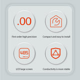 Advanced Smart WIFI Electric Meter - Multifunctional 3-Phase Rail Type for Home with Remote Prepaid Feature
