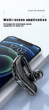 Wireless Earphone Bluetooth 5.2 Earpiece Handsfree Digital Display  Headset With Mic Business Sports Long Battery Life Ear Hook