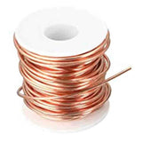 Bare Dead Soft Copper Wire For Jewelry Making, 1 Pound Spool (16 Gauge,0.051In Dia, 126In Length)