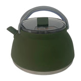Silicone Folding Kettle Teapot Portable Coffee Tea Cooker Collapsible Mini Boig Water Pot with Handle Camping Supplie