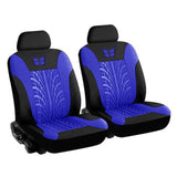 Butterfly 3D Print Universal Cover Set Front Rear Seat interior covers breath air mesh Car seat protection Accessories