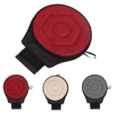 Round Car Cushion 360 Degrees Geometric Rhombic Shape Portable Rotating Seats Pad for Elderly