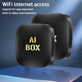 13 Wireless Android Auto Mini CarAI Box - Plug and Play with 5G WIFI & Bluetooth, for All Factory Wired CarPlay