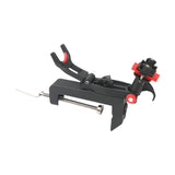 Rod Holder Gear with Clamp Gift Rotate 360 Degrees Pole Stand Rack Swivel Boat Fishing