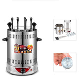 Electric Barbecue Portable Griller Oven Home less BBQ Grill Skewer Meat Restaurant Food Processor Kebab hine