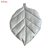 Newborn Baby Cotton Carpet Blanket Leaf Shape Crawling Play Mat Rug Kid Children