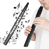 Saxophone Flute Recorder Electronic Flute Wind Instruments 13 Tones Removeable Nozzle Rechargeable Battery MIDI  NEW