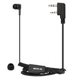 walkie talkie roll up earphones, earplug type in type, K-head/M-head dual needle, left and right ear universal