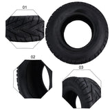 13 Inch 13x5.00-6.5 Wear-Resisting Tubeless Tyre 310*125 Rubber Black Replacement Accesseries For Electric Scooter Karting