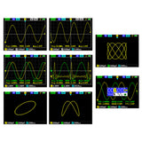 DSO2512G 120M Bandwidth 500MSa/s 2 In 1 Dual Channel Oscilloscope 10mV Minimum Vertical Sensitivity FFT Spectrum Analysis