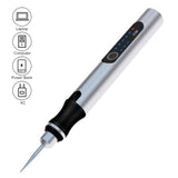 8W DIY Electric Engraving Pen Mini Set - For Metal and Glass, 3.6 - 4.2V, 18000r/min, 0 - 70mm Depth, 1500mAh