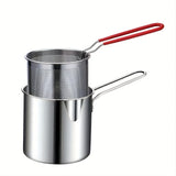 1pc, Deep Fry Delicious Meals With This Japanese Tempura Frying Pot - Perfect For French Fries, Chicken & More!