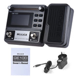 MOOER GE100 Guitar Multi-effects Processor Effect Pedal with Loop Recording(180 Seconds) Tuning Tap Tempo Rhythm Setting Scale