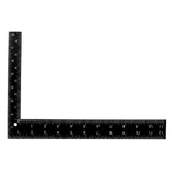Carpenter Ruler Steel Angle Ruler L-shaped Ruler Right Angle Ruler Professional Woodworking Angle Ruler Square Ruler Measuring Layout Tool