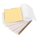 100pcs Gold Foil Paper Imitation Metallic Gold Paper Wrapping Tissue Paper Metallic Paper Craft For Tanjore Painting Mysore Painting Art And Crafts