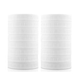 16 Pack Wide Mouth Jar Lids,Plastic Storage Caps for Canning Jars,Leak-Proond Anti-Scratch Resistant Surface
