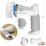 Rotating scrubber, bathroom wireless electric brush, wall rotating cleaning agent, tiles, bathtub, toilet