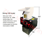 Small Industrial Multifunctional Side Feeder Plastic ABS Crusher Water Bottles Granules Grinder Crushing hine