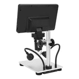 12MP High Definition 7in 1200x Industrial Electric Digital Microscope Mobile Phone Repairing microscopio digital para electroni