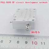 LNA 0.5-4GHz Gain 60dB Low Noise Amplifier FOR Ham Radio GPS Beidou GLNSS WIFI Signal RF Receiver HF VHF UHF FM SDR Hackrf One
