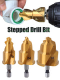 New hexagonal handle PPR lifting bit, water pipe woodworking reamer, chamferer, step drill 20/25/32mm, Hand Tool Wireless