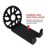 MZYRH Hanging Holder Wall Mounted Racks Mountain Bike Hanger Rack Up to 60Kg Bicycle Accessories