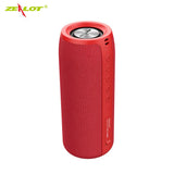 ZEALOT S51 Green Camouflage Portable Bluetooth Speaker Outdoor 10W TWS Connection High Quality Sound IPX5 Waterproof 8 Hours Use Time Speaker