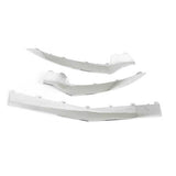 3pcs Front Bumper Lower Trim Replacement for Gloss Chrome ‑ E‑Class C207 Coupe AMG Line Facelift 2014 2015 2016 2017