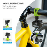 Sports Camera Strap Silicone Wrap Band Bike Motorcycle Handlebar QR Mount 2Level for GoPro Hero 12/11/10 DJI OSMO Insta360 X4/X3