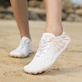 Stream tracing beach couple outdoor diving, swimming, fitness, five finger plus size shoes, adult shoes
