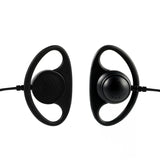 EEK017 K-Head Double Needle Curling Thread D Hanging Earphones [Voice Controlled VOX]