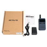 RB619 Mini Thin PMR 16 Channel Type C Charging Radio