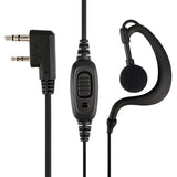 Retevis Walkie Talkie Earphones RE-3120 K - Dual Pin Ear Hook - J9118
