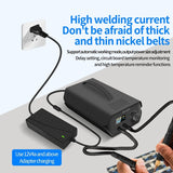 Mini With LCD Screen Spot Welder 120 Levels Adjust For DIY 18650 Battery US Plug