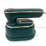 Handheld Mini Electric Iron - 110V/220V Steam Garment Iron for Clothes. Portable, Lightweight for Travel. Dry and Wet Use