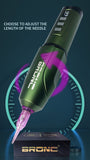 2023 Newest Original BRONC Wireless Battery Tattoo  Machine Pen Swiss Motor Strong Quiet 3.5mm Stroke  Free Shipping