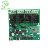 AC/DC7-32V/Type-C 5V 1/4-Channel Wifi Relay Switch Module Supports 433Mhz Remote Control Connected To eWek APP
