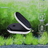 Solar Powered Portable Pump with Pipe and Air Bubble Stones - Oxygenator for Garden Fish Tank, Pool, Fishing Pond