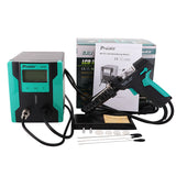 SS-331H ESD LCD Digital Electric Pump BGA Desoldering Suction Vacuum Solder Sucker Gun Auto Sleep 110v/220v