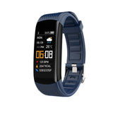 C5S Color Screen Watch Sports Heart Rate Monitoring Alarm Clock Weather Waterproof Pedometer Smart Reminder Bracelet
