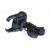 12-24V Motorcycle Phone Charger QC 3.0 Handlebar/ Rear-View Mirror 4-7 Inch Cellphone Holder with Aluminium Mount Base