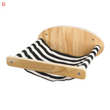 Wall Mounted Cat Hammock Durable Wall Cat Furniture Pet Kitten Wall Shelf Set For Cats Sleeping Playing Climbing Home Decor