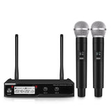 VM302 VHF Wireless Microphone System with 2 or 4 Handheld Cordless Mic 80 Meters Distance for Church Speech Family Karaoke New