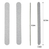 US warehouse delivery 5000pcs/case double disposable wooden nail file 80/100