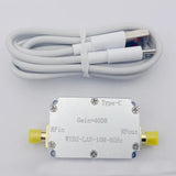 LAN 10M-6GHz High flaess amplifier 10DB 20DB 30DB 40DB gain RF drive Signal Receiver Image transmission GPS Software Radio FM