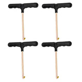 4pcs Skate Lace Tighteners Ice Hockey Skate Lace Tightener Tool Iron Shoe Lace Tightener For Hockey Skate Boot Lace Hooks For Ice-Skates Boots